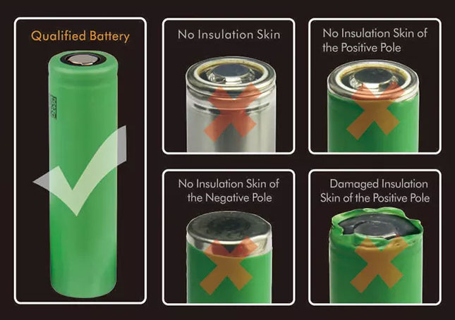 VAPE / E-CIG BATTERY WARNING